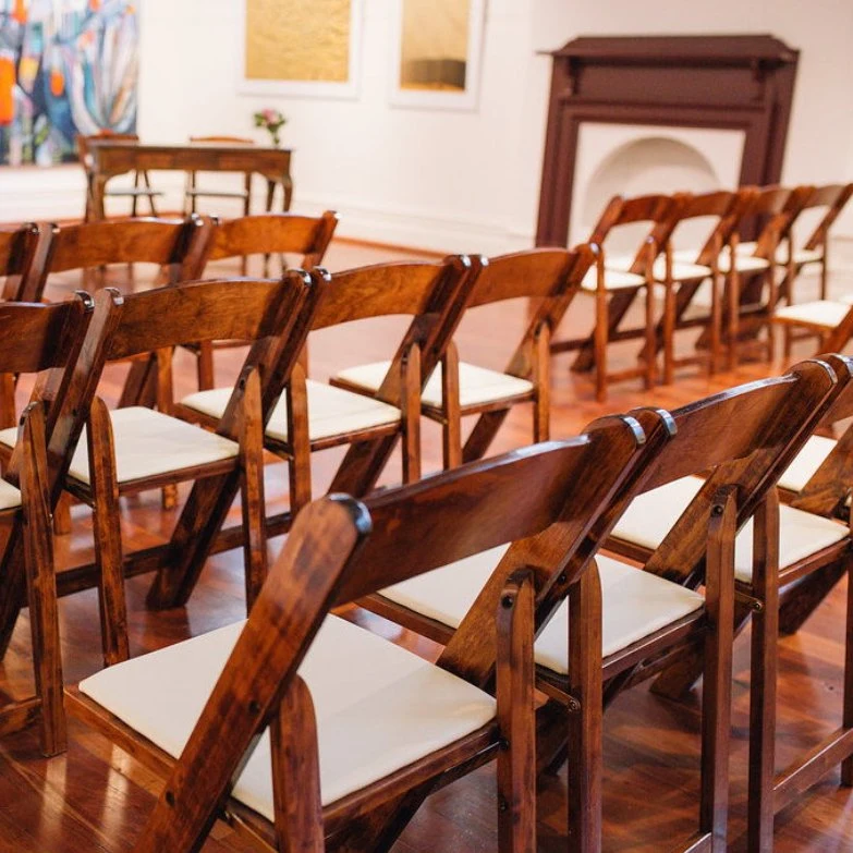 Wholesale Wood Chairs High Quality Folding Wood Rattan Office Dining Wooden Wedding Chairs