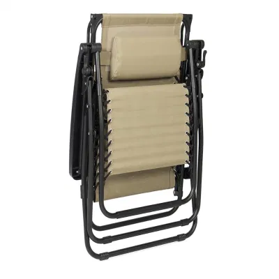 Открытая складная гостиная Sun Beach Chaise с тентом Shade Canopy