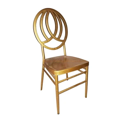 Chiavari Tiffany Wedding Банкетный открытый ресторан Китай Отель Стендинг событие Стулья Napoleon Metal Phoenix с современной мебелью