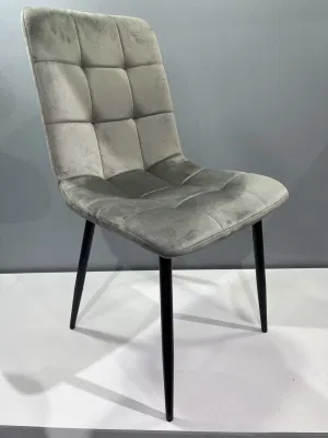 Nordic Modern Velvet красочные стулья с металлическими ножками Для столовой и ресторана