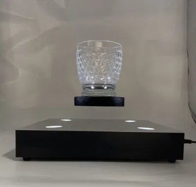 Акриловый магнитного основания Levitation вращающихся обувь бачок мобильному телефону дисплей стойки для рекламы