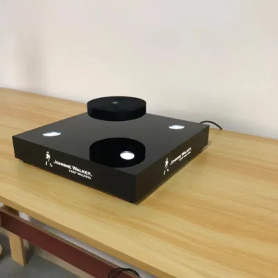 Акриловый магнитного основания Levitation вращающихся обувь бачок мобильному телефону дисплей стойки для рекламы