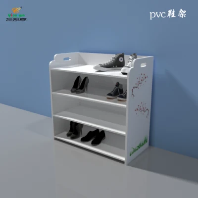 Творческие Qcy 4 слоя ПВХ полка для хранения зерноочистки