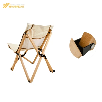 Складной стул Natural Bamboo и Canvas Camping