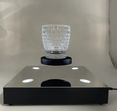 Акриловый магнитного основания Levitation вращающихся обувь бачок мобильному телефону дисплей стойки для рекламы