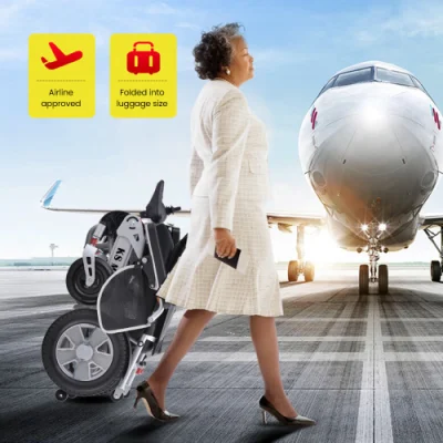 Складной сверхлегкий стул KSM-606 Best Electric Transport Инвалидная коляска Amazon дешево Цена