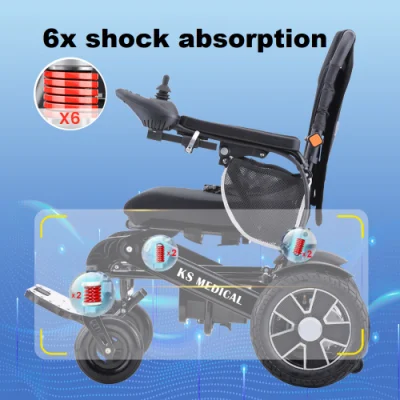 Складной сверхлегкий стул KSM-606 Best Electric Transport Инвалидная коляска Amazon дешево Цена