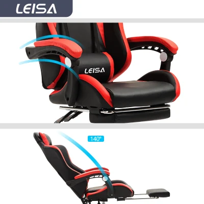 Дешевые кожаные поворотный Ergonomiccomputer игры гонки место Председателя