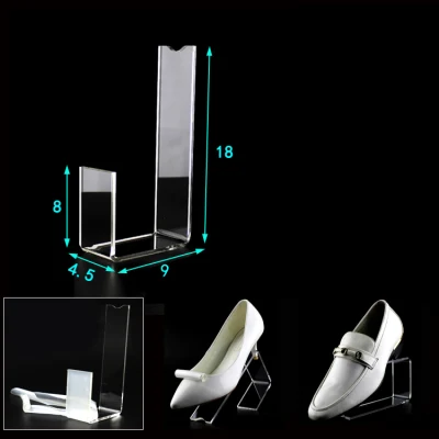 Специальная акриловая обувь Display Rack Sneaker Shoe Holder