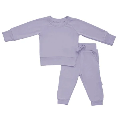 Детская футболка с длинным рукавом летняя мода Домашняя одежда Lounge Wear Pajamas Set (установить)