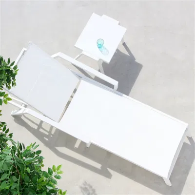Открытый Патио сад пляж складной плетеный Rattan Chaise Lounge