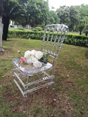 Ужин в ресторане Wedding Hotel, расположенном в стильных пластиковых номерах для вечернего отдыха Chiavari кресло