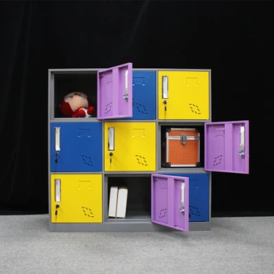 Школьная сумка Locker Школа детского сада сумка для хранения обуви для хранения обуви Маленький девятый дверец Низкий шкаф