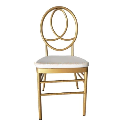 Chiavari Tiffany Wedding Банкетный открытый ресторан Китай Отель Стендинг событие Стулья Napoleon Metal Phoenix с современной мебелью