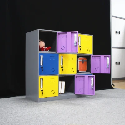 Школьная сумка Locker Школа детского сада сумка для хранения обуви для хранения обуви Маленький девятый дверец Низкий шкаф