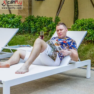 Садовый отель Пляж Мебель бассейн Кафедра Солнца шезлонг Раттан В гостиной с шезлонг и шезлонг