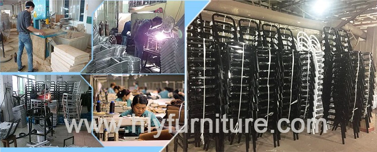 Restaurant Furniture Wedding Metal Iron Aluminum Chiavari Chair for Events