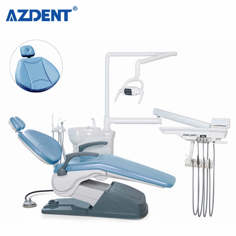 CE Certified Hard Leather Dental Unit with Computer Controlled Dental Chair