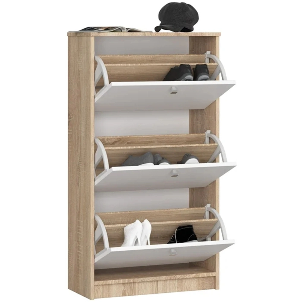 Modern Hallway Shoe Cabinet Bedroom Furniture Shoe Rack Cheap Wholesale