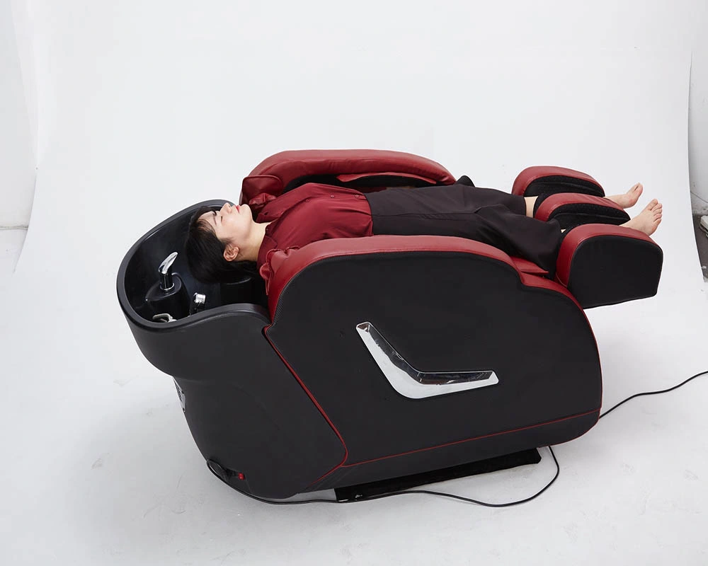 Wholesale Luxury Head SPA Comfortable S-Track Air Pressure Shiatsu Massage Chair Beauty Salon Chair