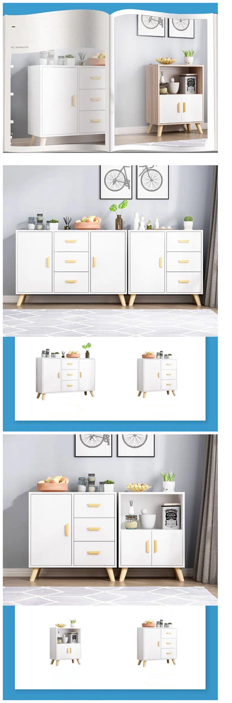 Light Luxury Shoe Cabinet Home Furniture Small Apartment Side Cabinet