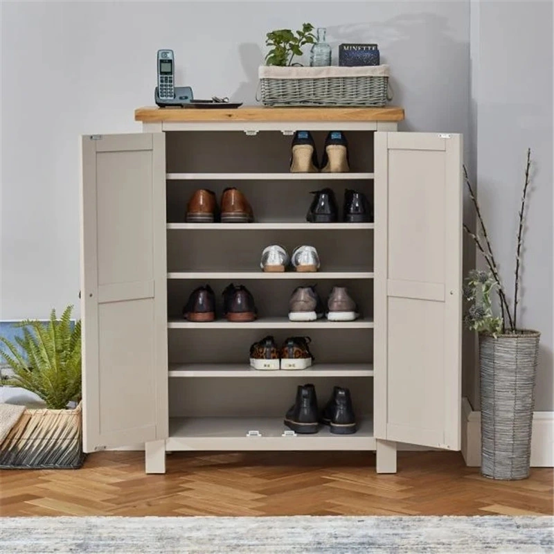 New Design Home Oak Shoes Wooden Monks Hall Bench with 3 Drawers, Organizer Storage Cabinet Shoe Rack