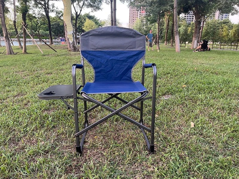 Heavy Duty Folding Camping Chair with Hard Arm Rest Beach Chair