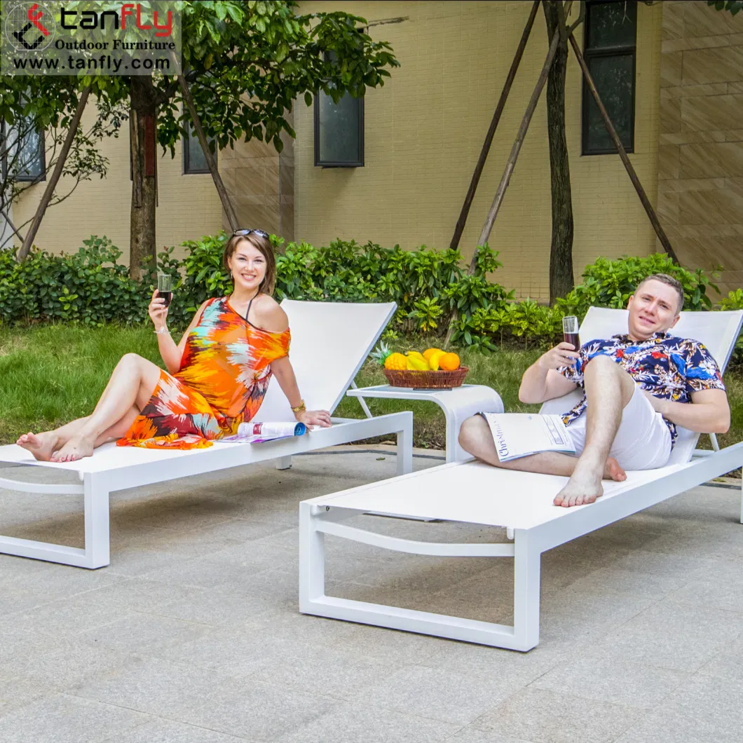 Garden Hotel Beach Furniture Swimming Pool Chair Sun Lounger Rattan Wicker Sunbed Outdoor Chaise Lounge