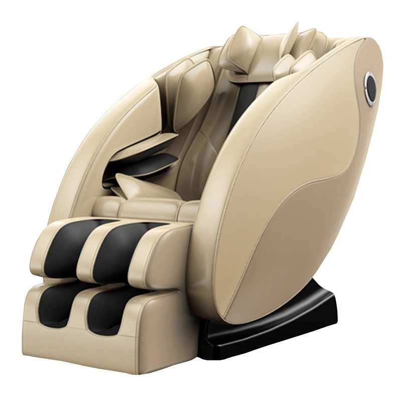 L Shape Full Back and Neck Luxury Intelligent Shiatsu Music Zero Gravity Air Pressure Massage Chair