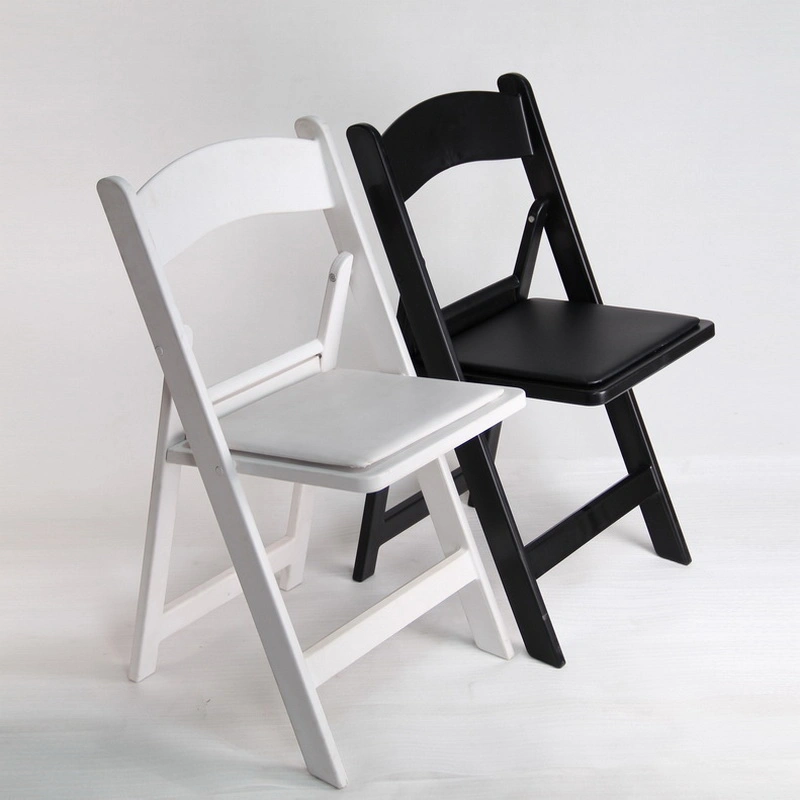 Plastic Resin Silla Avantgarde Garden Folding Wedding Chair