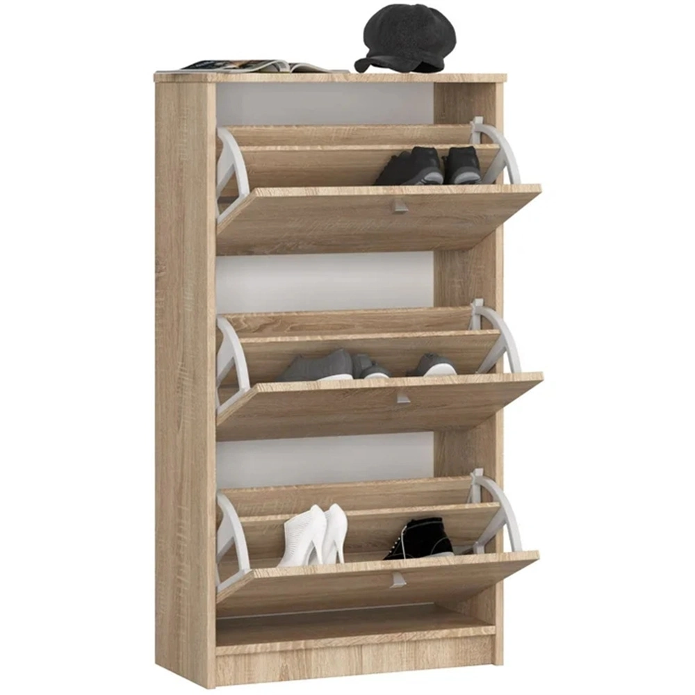 Modern Hallway Shoe Cabinet Bedroom Furniture Shoe Rack Cheap Wholesale