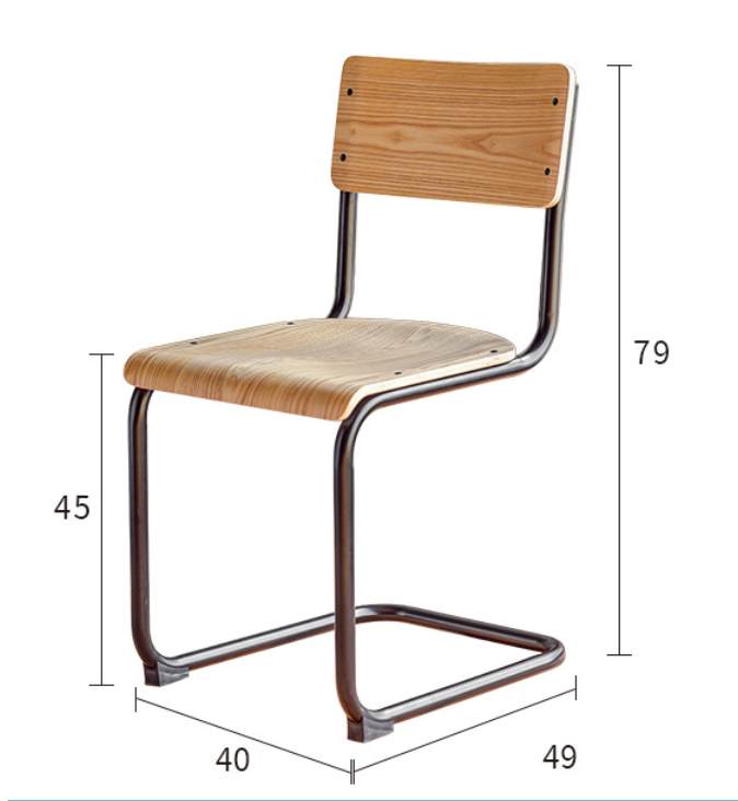 Economical Nordic Bent Wood Dining Chair