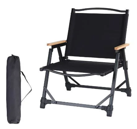 Outdoor Portable Aluminum Alloy Camping Barbecue Camping Fishing Back-up Lounge Chair Removable Kermit Folding Chair Stable and High Quality