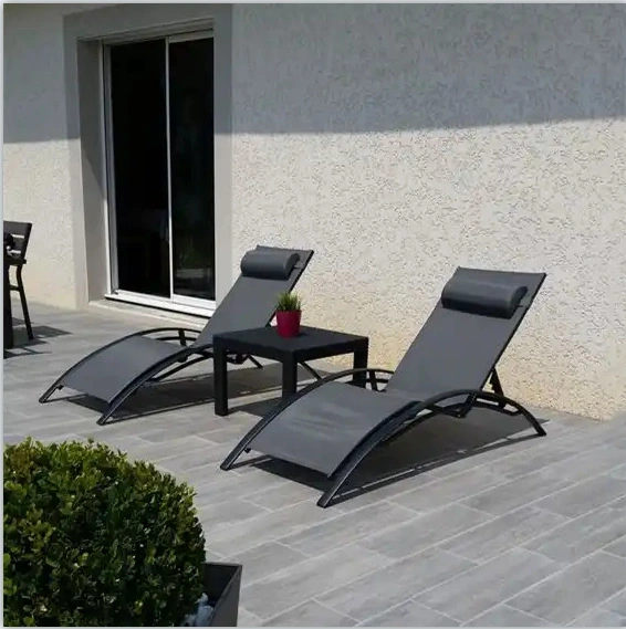 Wholesale Outdoor Aluminium Sun Lounger China Chair