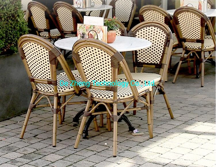 Paris Patio Leisure Sunshine Bistro Style Outdoor Dining Rattan Garden Chair Set