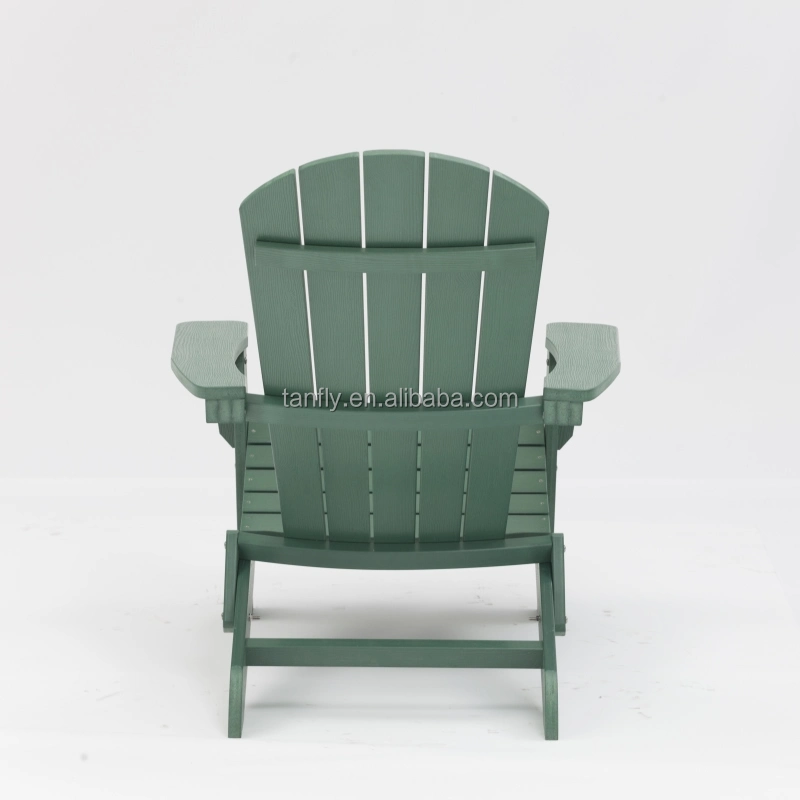 Outdoor Plastic Furniture Patio Garden Folding Adirondack Chair Plastic Adirondack Chairs Recycled