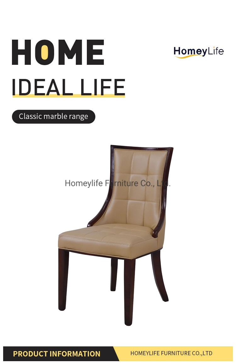 Home Furniture Antique Walnut Wooden Dining Chair