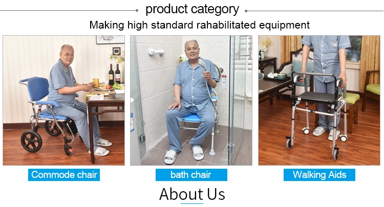 Aluminum Adjustable Foldable Medical Three Legs Cane Stool for Blind and Elderly