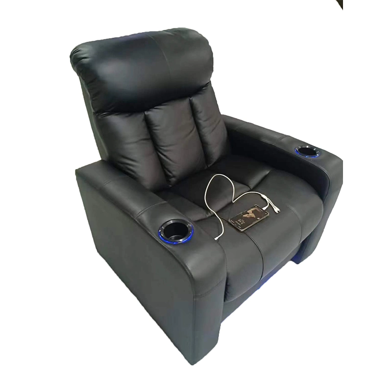 Luxury Hot Sale Adjustable Power Electric Home Theater Recliner Cinema Theater Chair