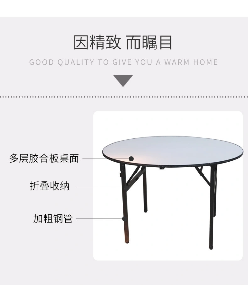 Modern Popular Plastic Dining Portable Garden Outdoor Home Folding Table