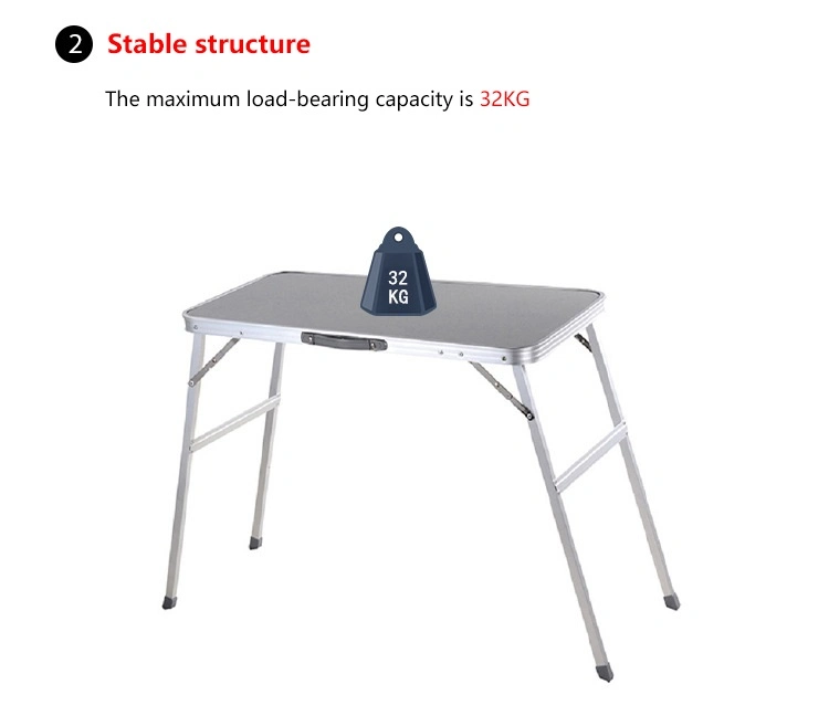 Aluminium Small Folding Table Portable for Camping