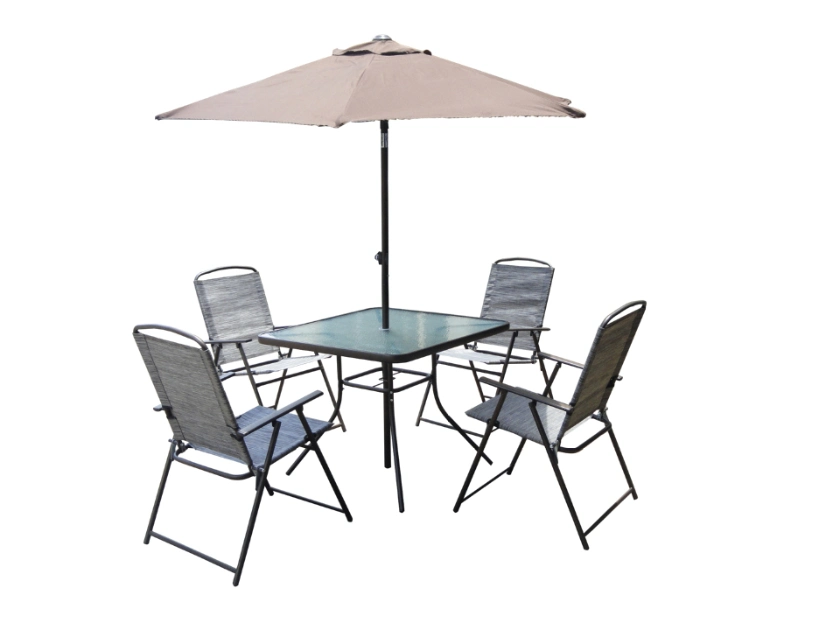 Modern Furniture Yard Patio Outdoor Cafe Coffee Furniture Restaurant Beach Folding Table Sets Camping Chair