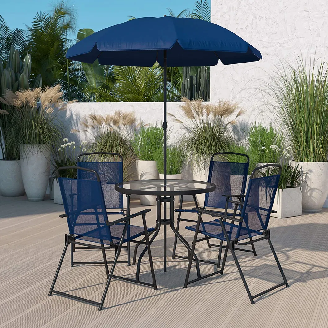 Patio Bistro Set Outdoor Garden Furniture Folding 3 Piece Seating Patio Set