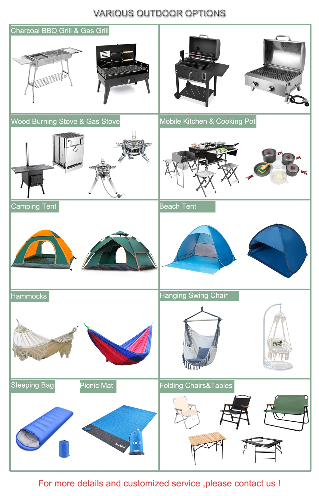 Wholesale Outdoor Camping Small Folding Table and Chair Set High Quality Army Lightweight Portable Chair