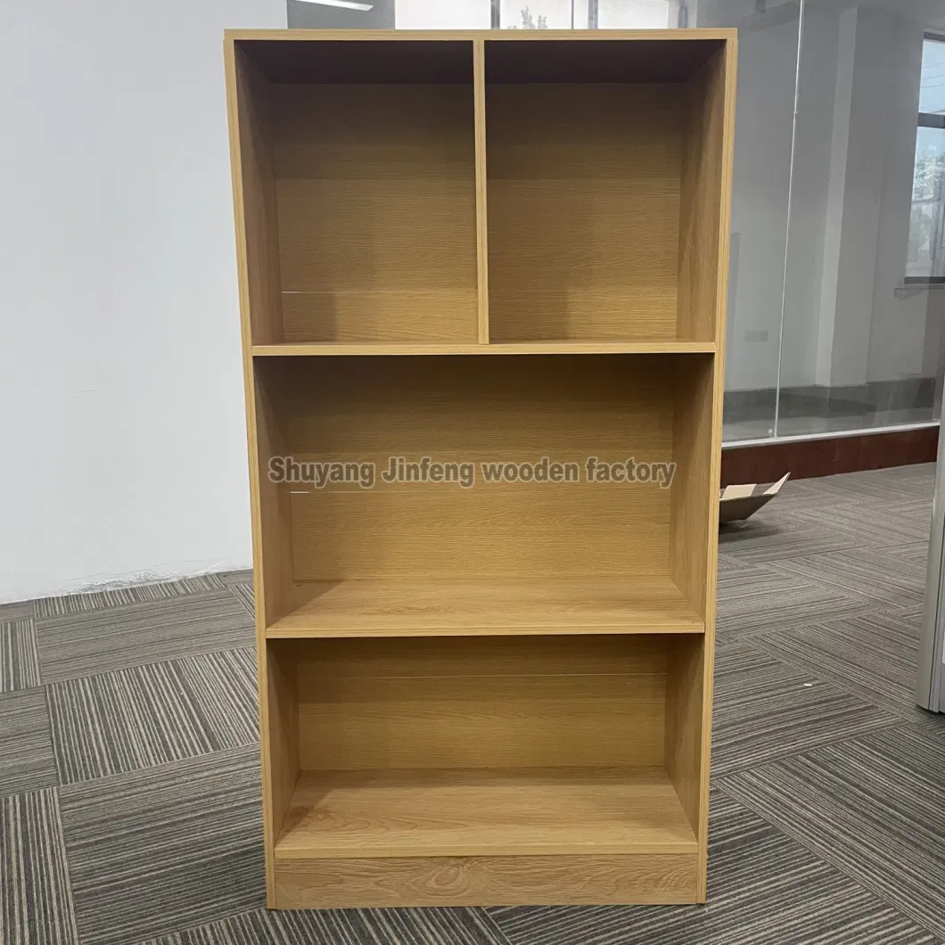 Wood Grain Color or Solid Color Simple Bookshelf