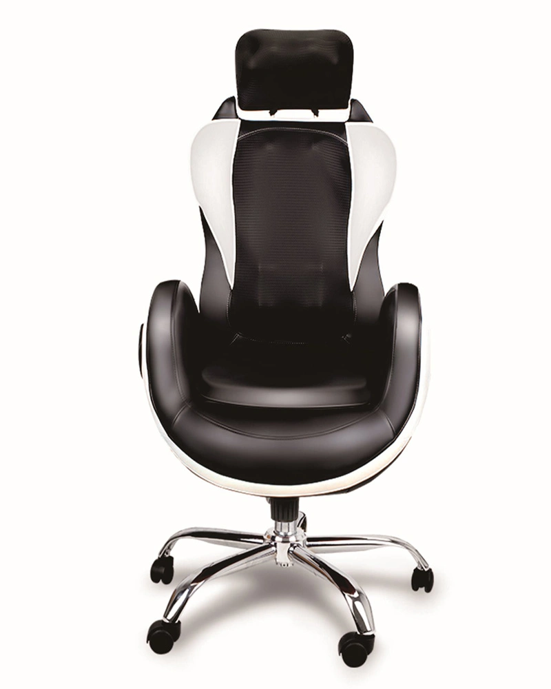 Best Ergonomic Office Massage Chair PU Leather Shiatsu Kneading Leisure Massage Reclining Chair