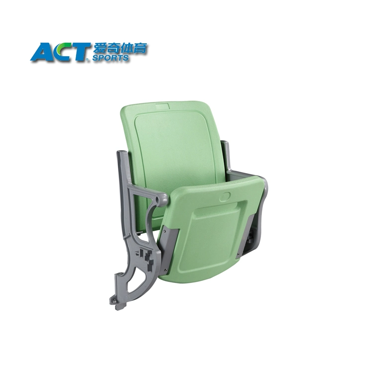 Rear Installed or Floor Mounted Plastic Sports Stadium Chair Tip up