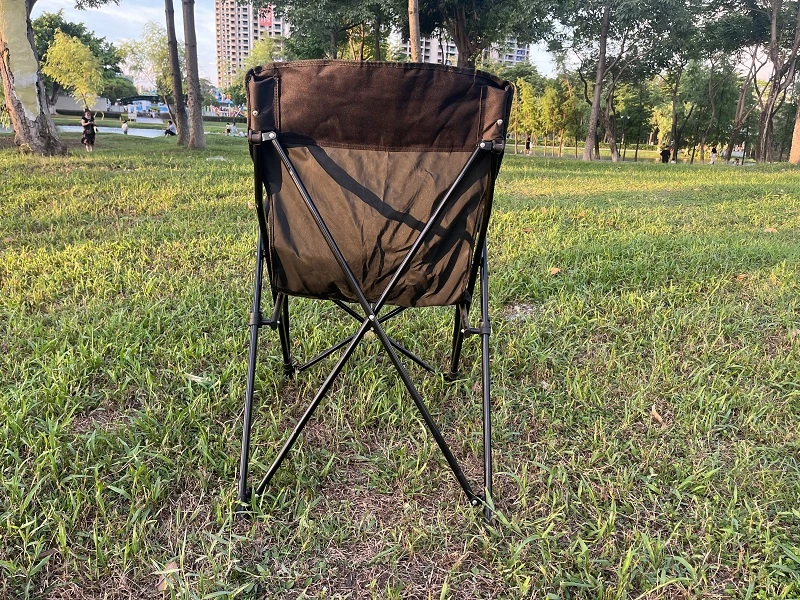 Heavy Duty Folding Camping Chair with Hard Arm Rest Beach Chair