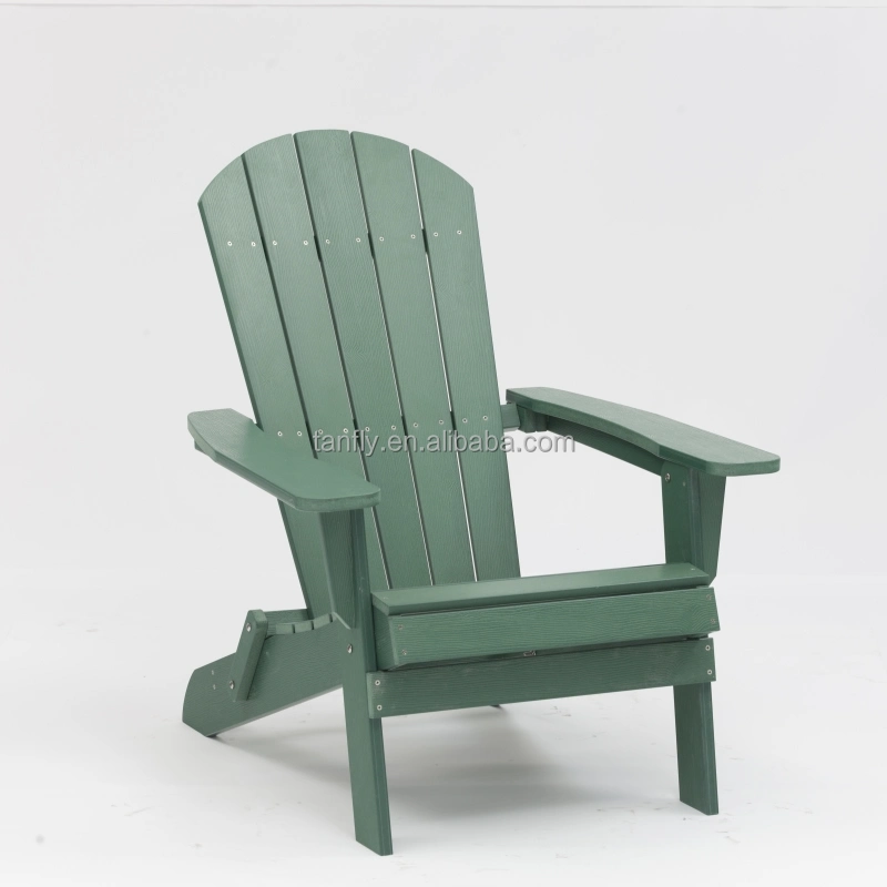 Outdoor Plastic Furniture Patio Garden Folding Adirondack Chair Plastic Adirondack Chairs Recycled