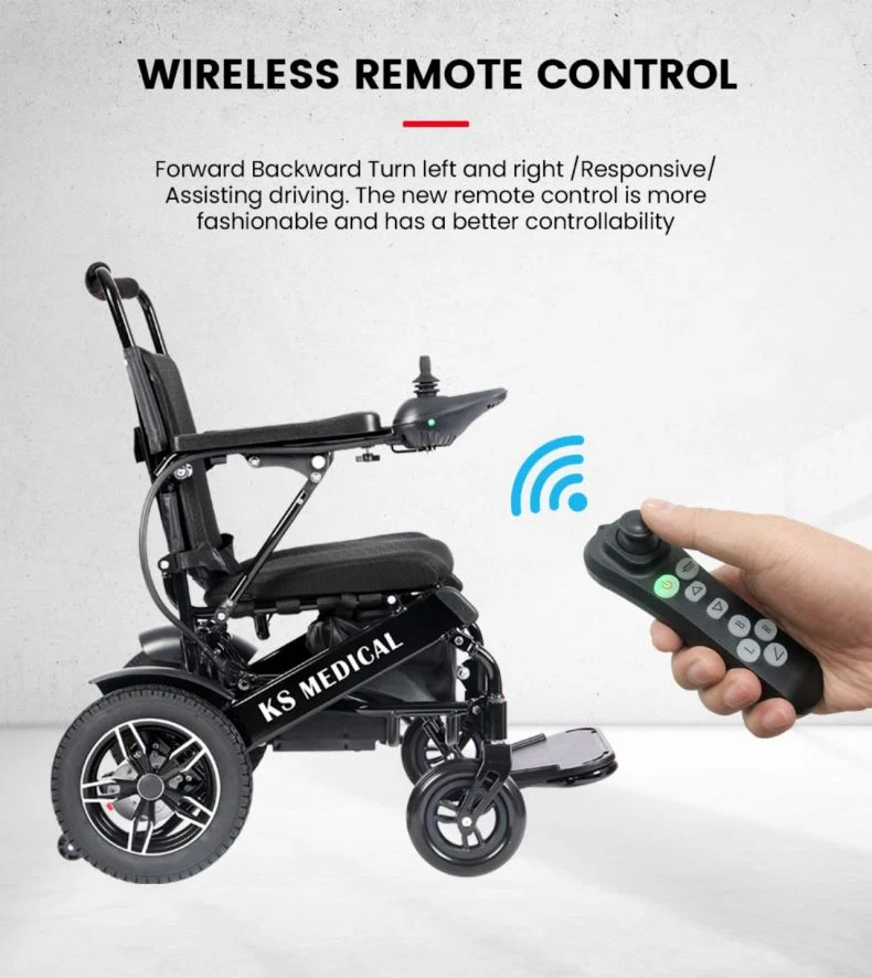 Ksm-601 Multifunctional Amazon Hot Sell Electric Wheelchair Price Mobility Chairs with CE Mdr FDA510K Ukca Certificate